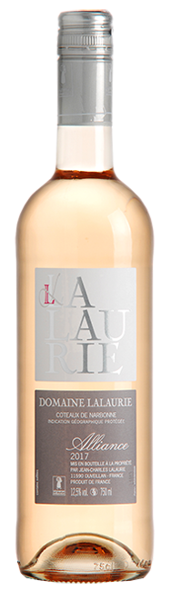 vin rosé domaine lalaurie vins narbonne