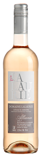 vin rosé domaine lalaurie vins narbonne